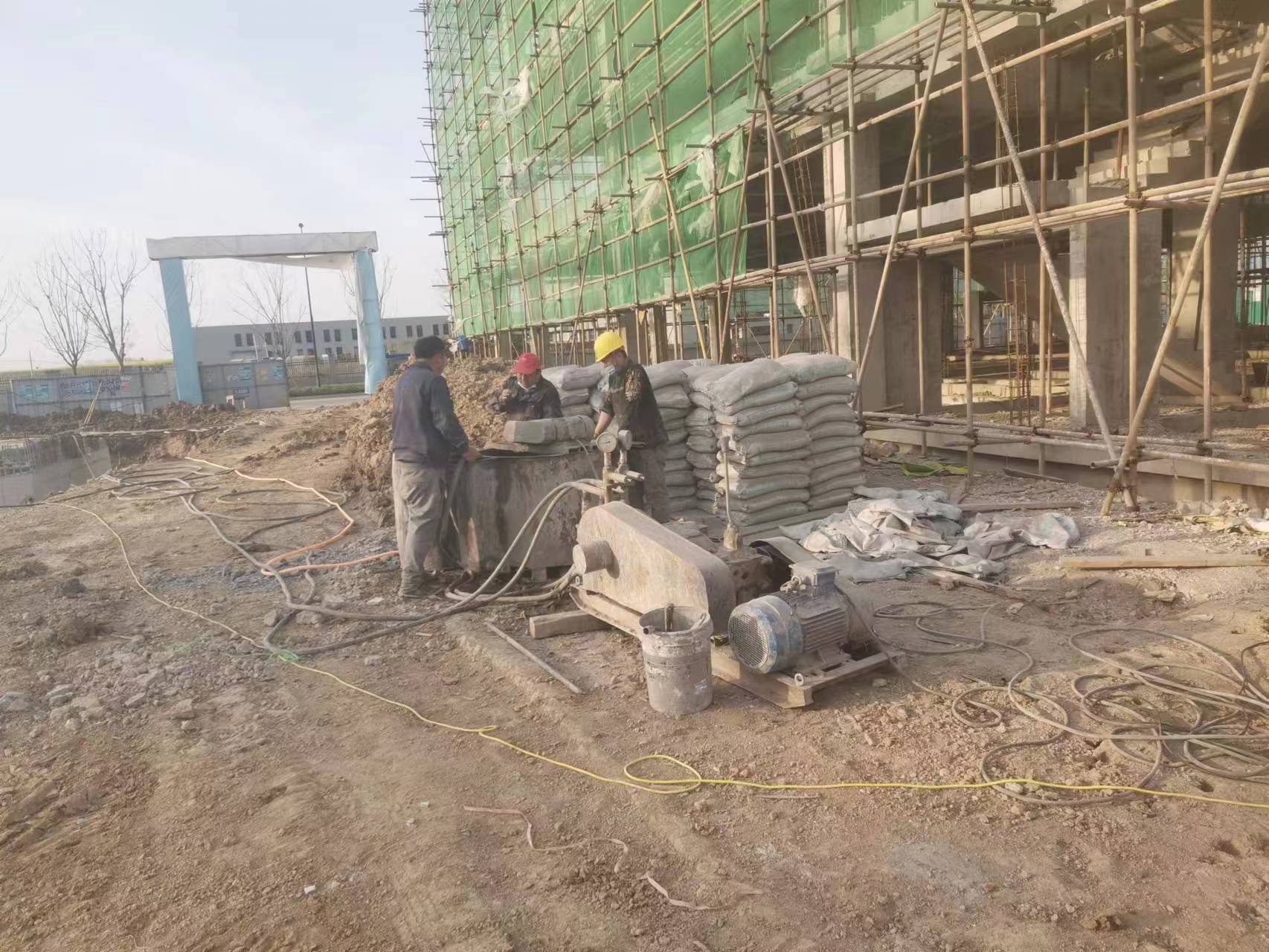 河池别墅下沉注浆