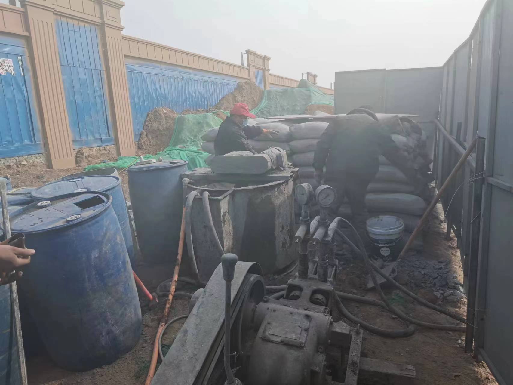 河池房屋下沉注浆